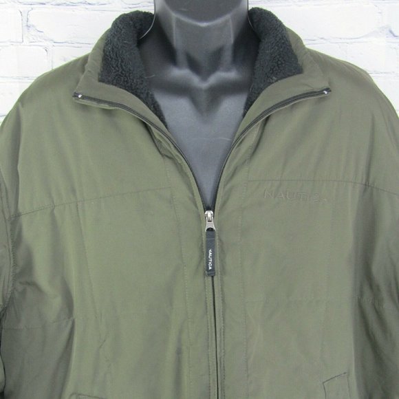 nautica fleece lined jacket